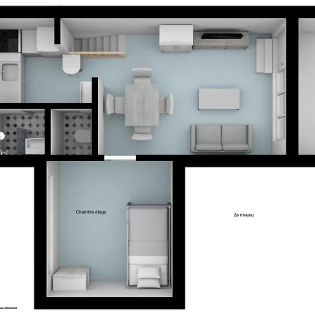 Apartamento Ours Blanc 29 Duplex Avec Vue *